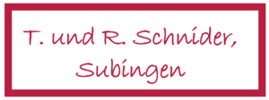 Logo von Renata und Theo Schnider